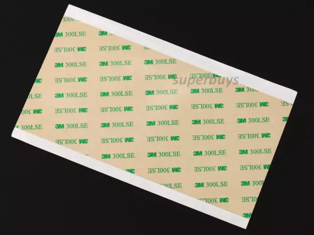 3M 300LSE 9495LE Double Sided Acrylic Adhesive Transfer Tape Sheet 100 x 200mm