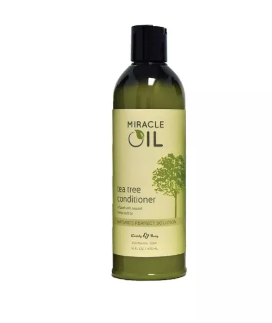 Earthly Body - Miracle Oil Conditioner Hemp Store Natural Paraben Free Cruelt...