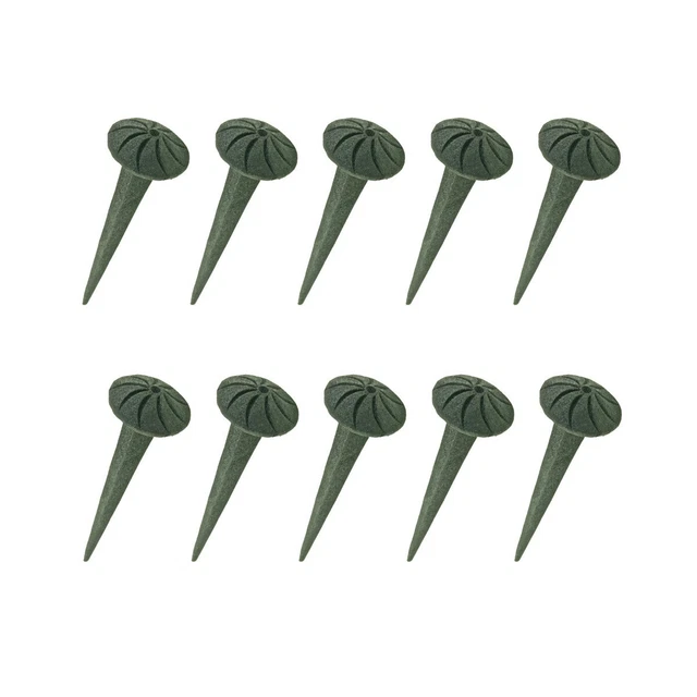 2.75 Inch Round Swirl Wrought Iron Nails Clavos Decorative Nails Pack Of 10