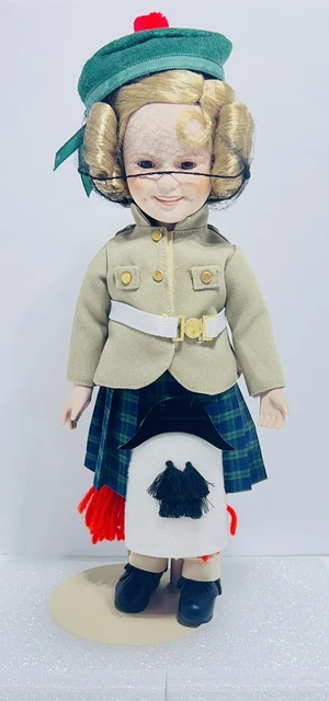 Shirley Temple Wee Willie Winkie Danbury Mint Dolls of the Silver Screen 1986