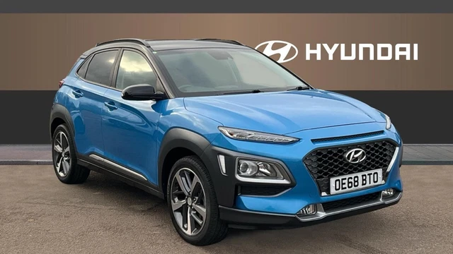 2018 Hyundai Kona 1.0T GDi Blue Drive Premium 5dr Petrol Hatchback Hatchback Pet