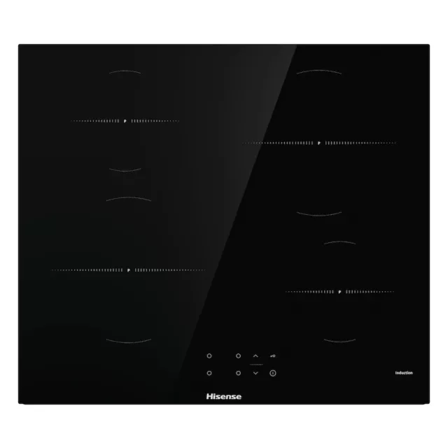 Hisense I6421Cb Piano Cottura A Induzione Nero 60 Cm 4Zone