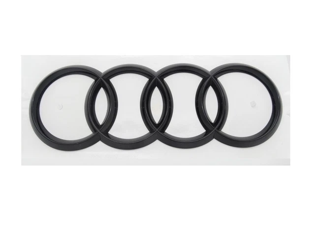 Badge Anneau Arrière De Hayon Audi D'origine - 8K9853742A - Chrome Argenté - Pour A4, S4, RS4 Avant 2010-2016
