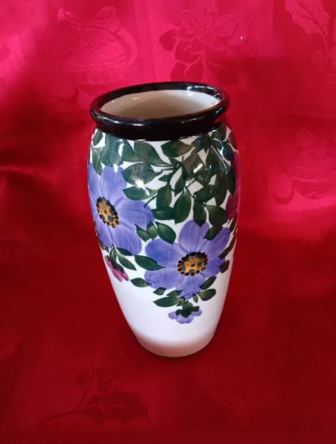 Floral Porcelain Vase, Made In Germany