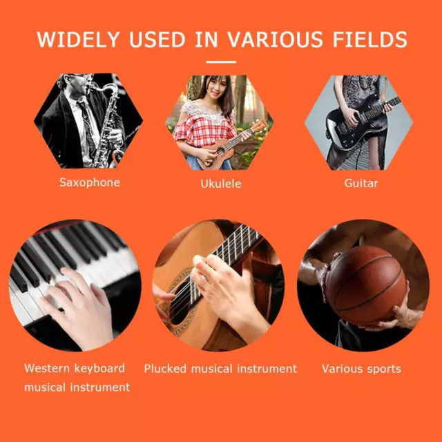 Electric Acoustic Guitar Finger Expansion Sleeve Finger Span Practice (M)