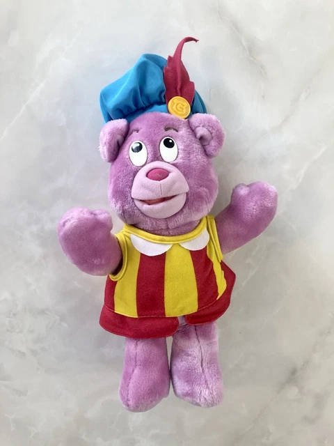 Vintage 1985 Fisher Price Gummi Bears Cubbi Character Plush Stuffed Animal Toy