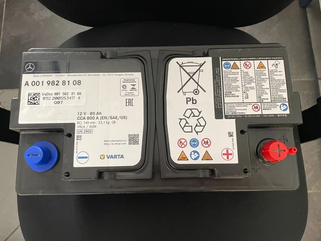 Mercedes 12v Batterie Siehe Betriebsanleitung
