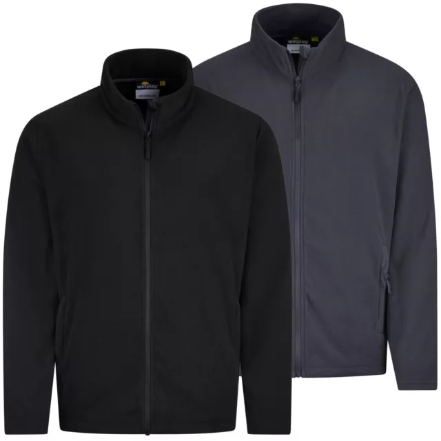 Mens Fleece Jacket  Full Zip Jumper