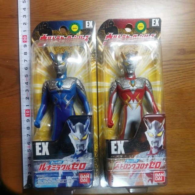 Ultraman Zero Ultra Hero Series Ex Strong Corona Luna Miracle Product Soft Vinyl
