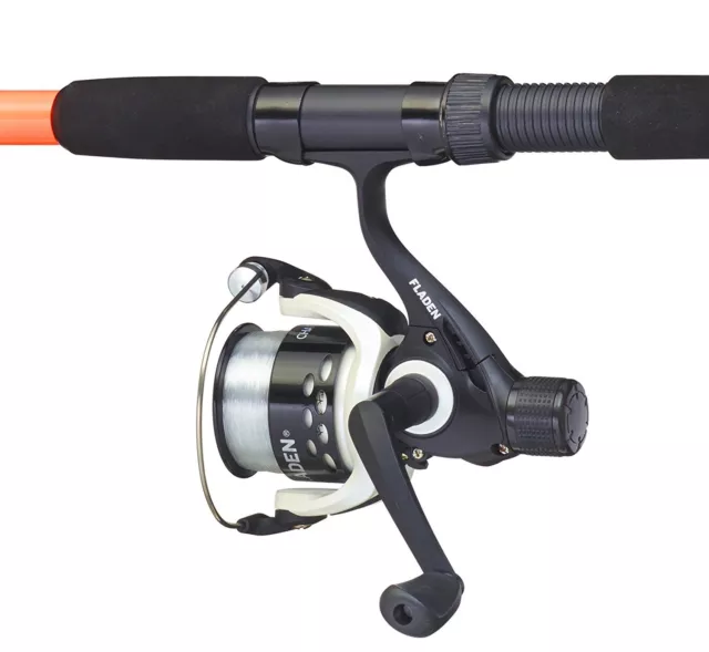 FLADEN UNIVERSAL TELESCOPIC Spinning Fishing Rod and CHARTER II Reel with  line £29.32 - PicClick UK