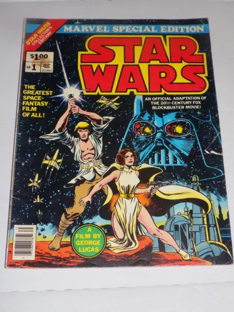 Vintage Star Wars Marvel Special Edition 1 1977 Sammlerstück Comic selten