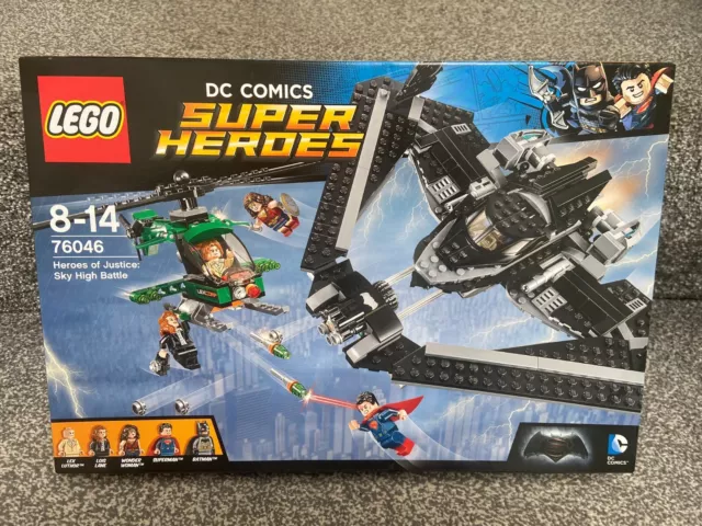 LEGO DC Comics: Heroes of Justice: Sky High Battle (76046) Brand New & Sealed