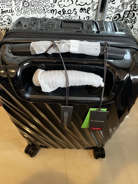 TUMI 19 Degree International Expandable Carry-on 4 Wheel - Black 139683-1041 13
