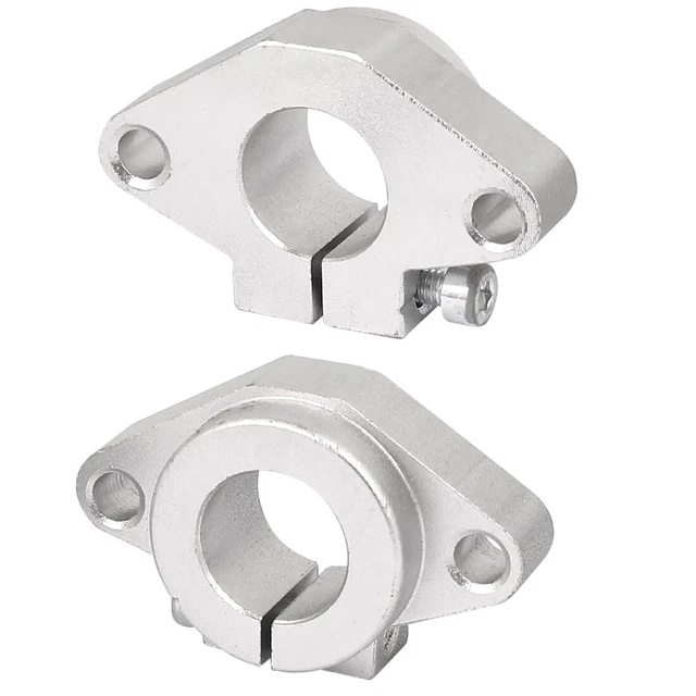SHF16 16mm Diametro cuscinetto lineare rampa di asta di supporto albero CNC 2pz
