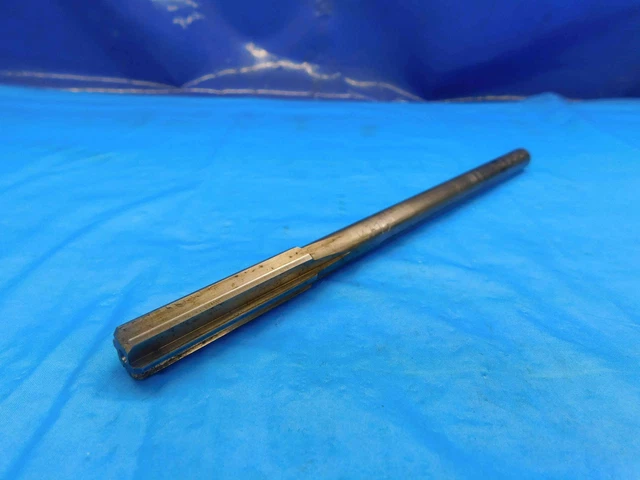 0.4373 O.D. CHUCKING REAMER 6 FLUTE .4373 7/16 .4375 -.0002 UNDERSIZE 11 mm