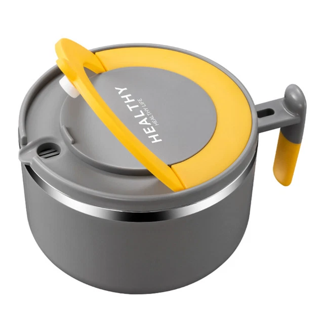 Ciotole di miscelazione istantanee grigio spaghetti inox gadget da cucina grigio acciaio inox