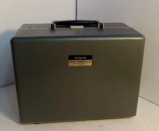 Vintage, Antique Argus Showmaster Model 500 8mm Portable Movie Projector