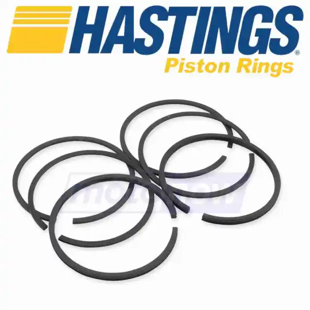 Hastings 2M6482010 Moly Ring Set for Engine Pistons Piston Rings cl