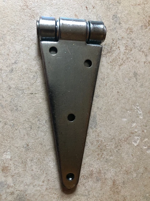 One Hinge 6" Strap Hinge Heavy Duty Zinc Plated Hardware Door Fence Barn Gate