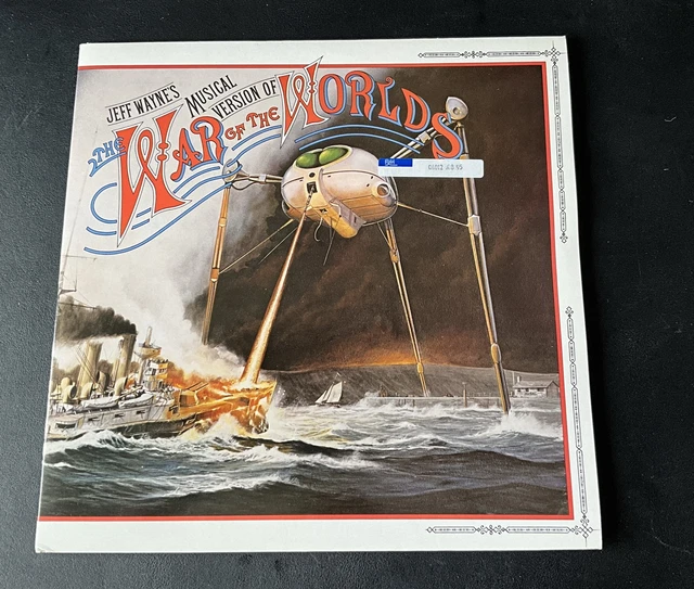 JEFF WAYNE MUSICAL Version Of The War Of The Worlds Double Vinyl LP Album Rock EUR 18,65