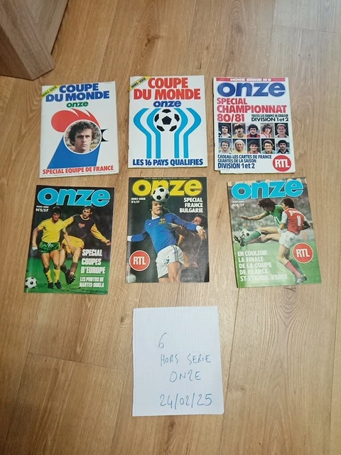 Rare Magazine Onze Football Hors Séries N2 1976 Rare Magazine Onze Football Hors Séries N2 1976