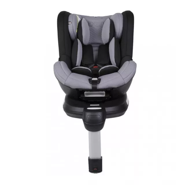 Mountain Buggy Safe Rotate Safety Child Car Seat Group 0+/1/2 - Black/Silver 2