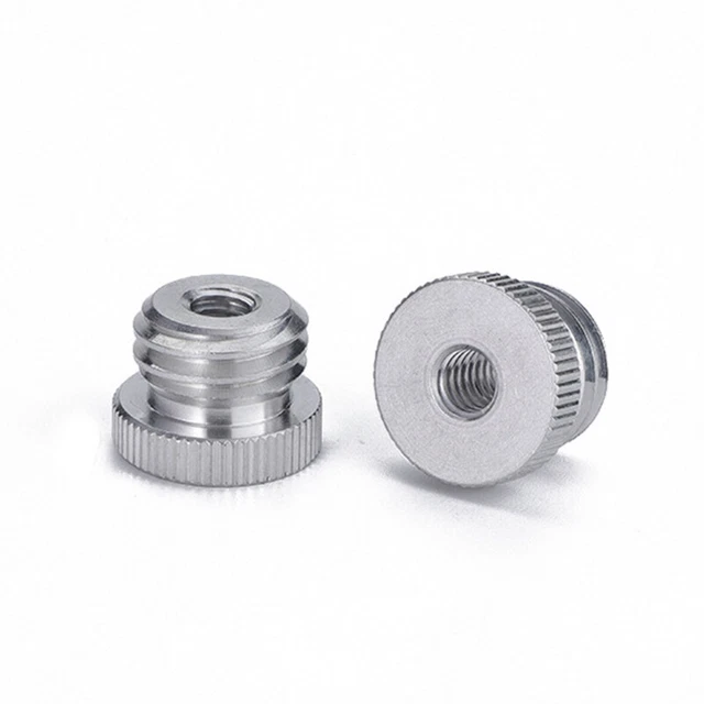 1/4 3/8 to 5/8 Female Male Threaded Screw Mount Adapter for SLR Camera ba
