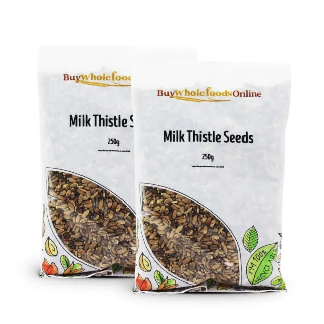 Milk Thistle Seeds (Whole) 500g | BWFO | Free UK Mainland P&P