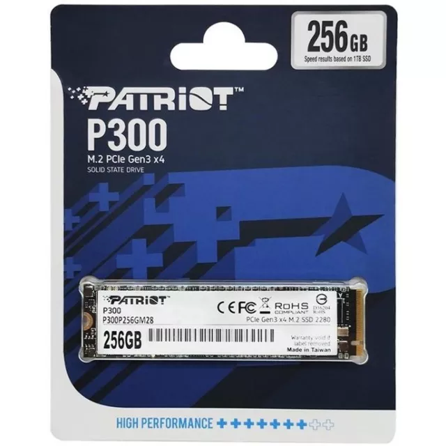 Disque dur Interne SSD NVMe 256Go Patriot P300