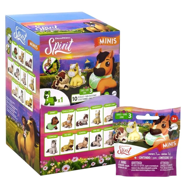 DREAMWORKS SPIRIT UNTAMED PreciousPonies Mini Figures Series 3 Blind Bags 12 pks £16.99