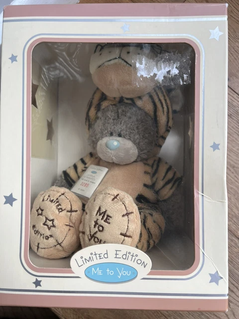 Carte Blanche Me To You Tatty Teddy Bear In A Tiger Cat Costume Plush Soft Toy