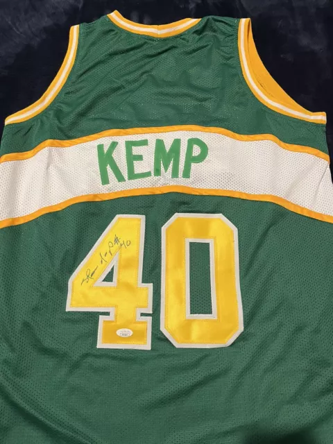 Shawn Kemp autographed jersey