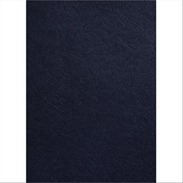 GBC Copertine A3 Leathergrain 100pz - Nero - T22410029 - NUOVO