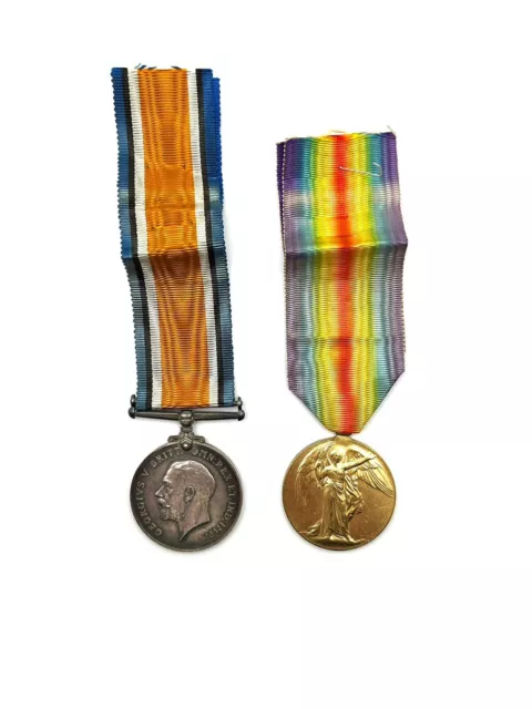 WW1 British Medal Pair - MacLaren, Royal Highlanders