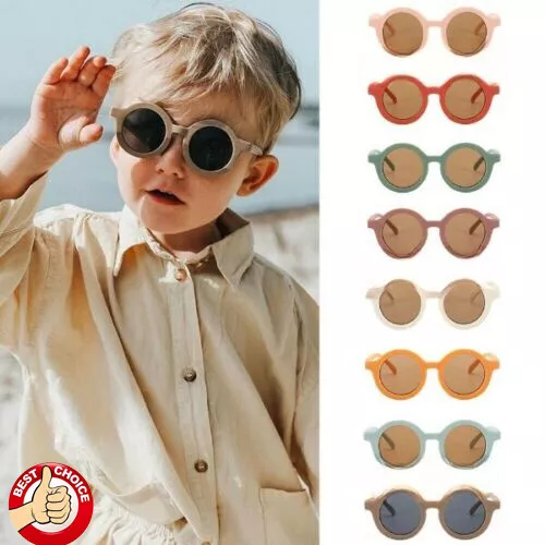 Baby Kids Boys Girls Sunglasses Toddler Children UV400 Frame Goggles Outdoor k