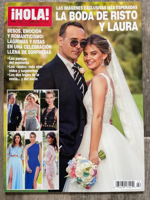 Revista Hola! 7 junio 2017 (3.801) LA BODA DE RISTO Y LAURA