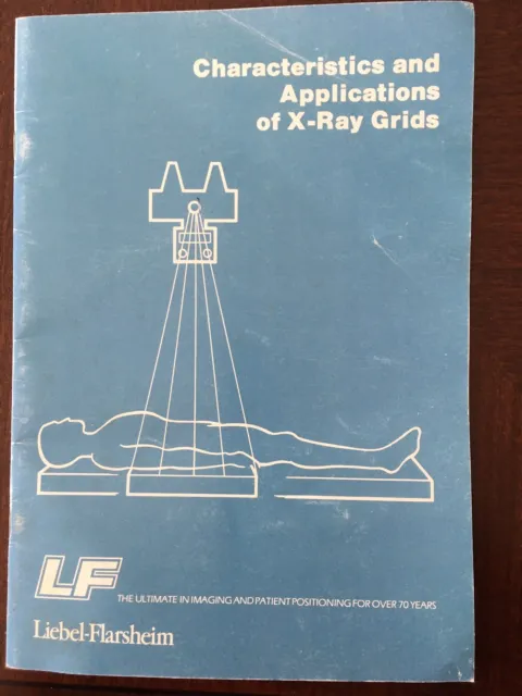 Vintage Booklet Characteristics And Applications Of Xray Grids Medical collector