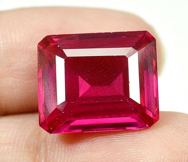 Pietra Preziosa Naturale Di Rubino Rosso Da 1,53 Ct - Pietra Portafortuna Rotonda Sfaccettata Per Il Mese Di Luglio - Italia - Foto 9