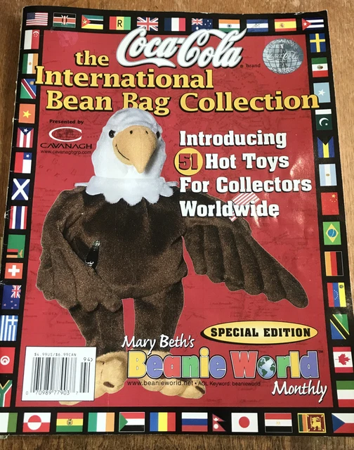 Coca-Cola International Beanie Bag Collection Booklet.