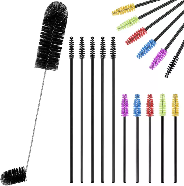 Hummingbird Feeder Cleaning Brush 19 Pieces 3 Size Mini Nylon Tube Brush Set Dou