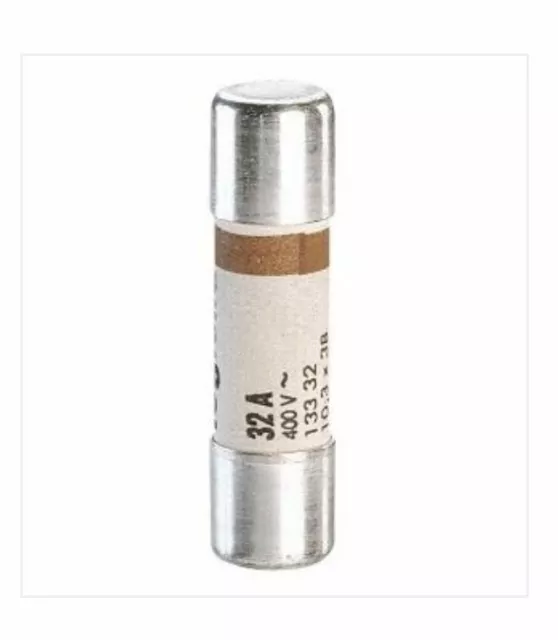 Legrand - Fusible Cartouche A Voyant 32 Amperes 10.3X38 Mm - Boite De 3 - 32A