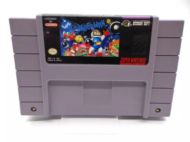 SNES Super Bomberman 5 Boxed Working NTSC-J Japan 2206-087