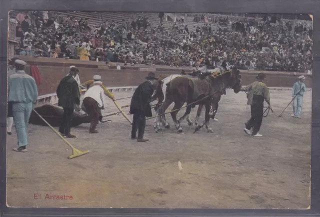 CPA Thème Tauromachie Corrida El Arrastre réf 1657