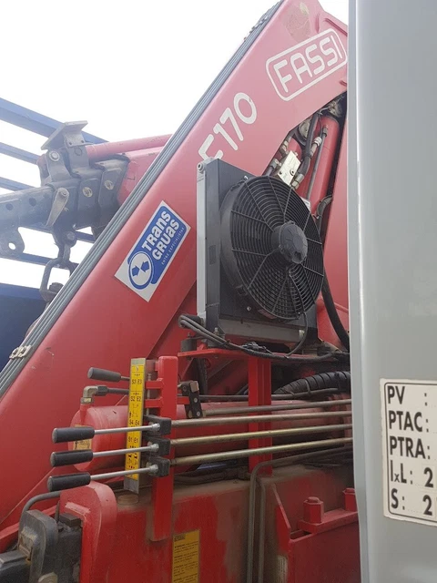 Mercedes Axor 1829 Avec Grue Fassi F170 Plateau 5
