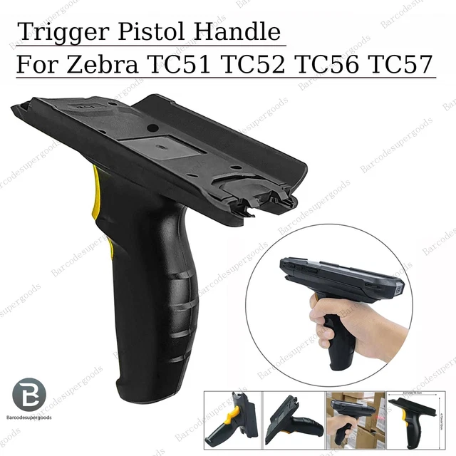 SNAP ON TRIGGER Scan Pistol Grip Handle for Zebra TC51 TC52 TC56 TC57