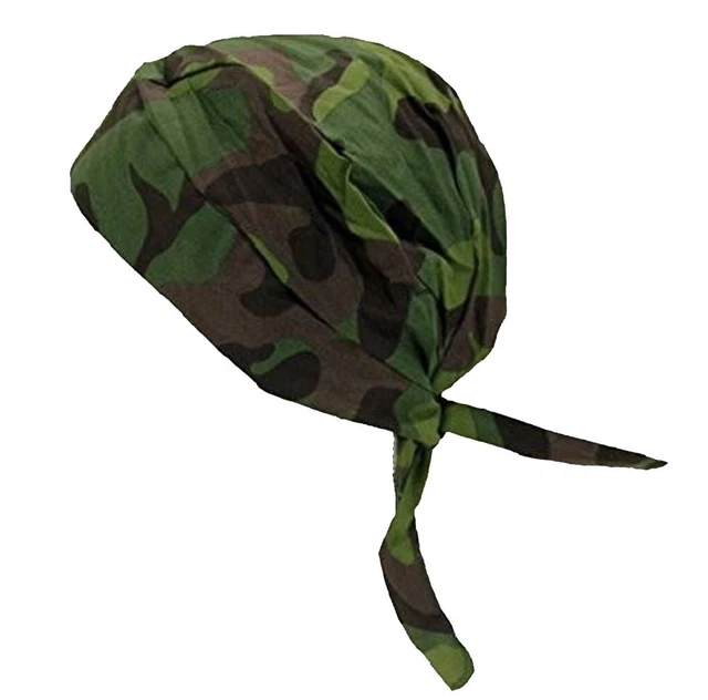 2 Pack Occunomix Tuff Nougies Tie Hat- Jungle Flage - Tn5-Jfl