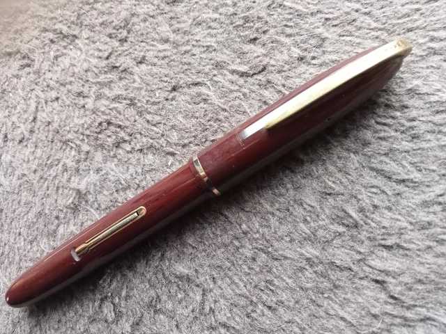 Stylo Plume Waterman Super 6 - Plume En Or 18 Carats - Occasion