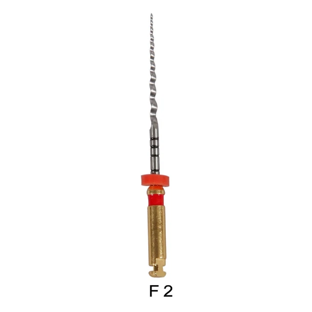 1X Dental Rotary Twisted Endo Engine Root Canal Niti Files 25mm F2