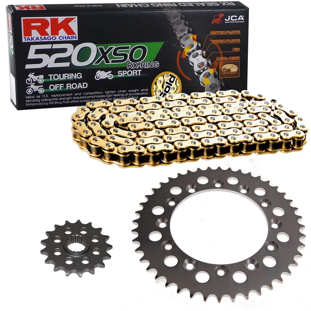 Kit Chaîne Renforcée 520 Pour Yamaha XT600 K Type 3TB (1990-1994) - Joint Torique Inclus