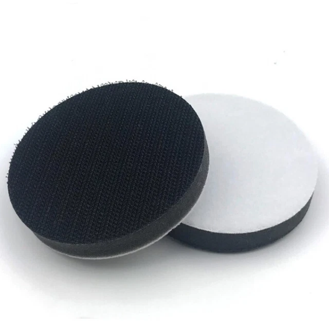 Coussin De Polissage Rotatif M14 Pour Disques 125mm - Support Velcro Haute Vitesse (max 12500 Tr/min), Idéal Polisseuse, Mousse Dure 10mm